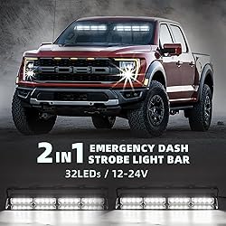 PKINGLAKE 2 in 1 LED Emergency Dash Strobe Light
