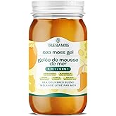 TrueSeaMoss Sea Moss Gel - Alternative Form of Sea Moss - Ashwagandha Sea Moss Gel - Sea Moss Gel Organic Raw - Made in the U
