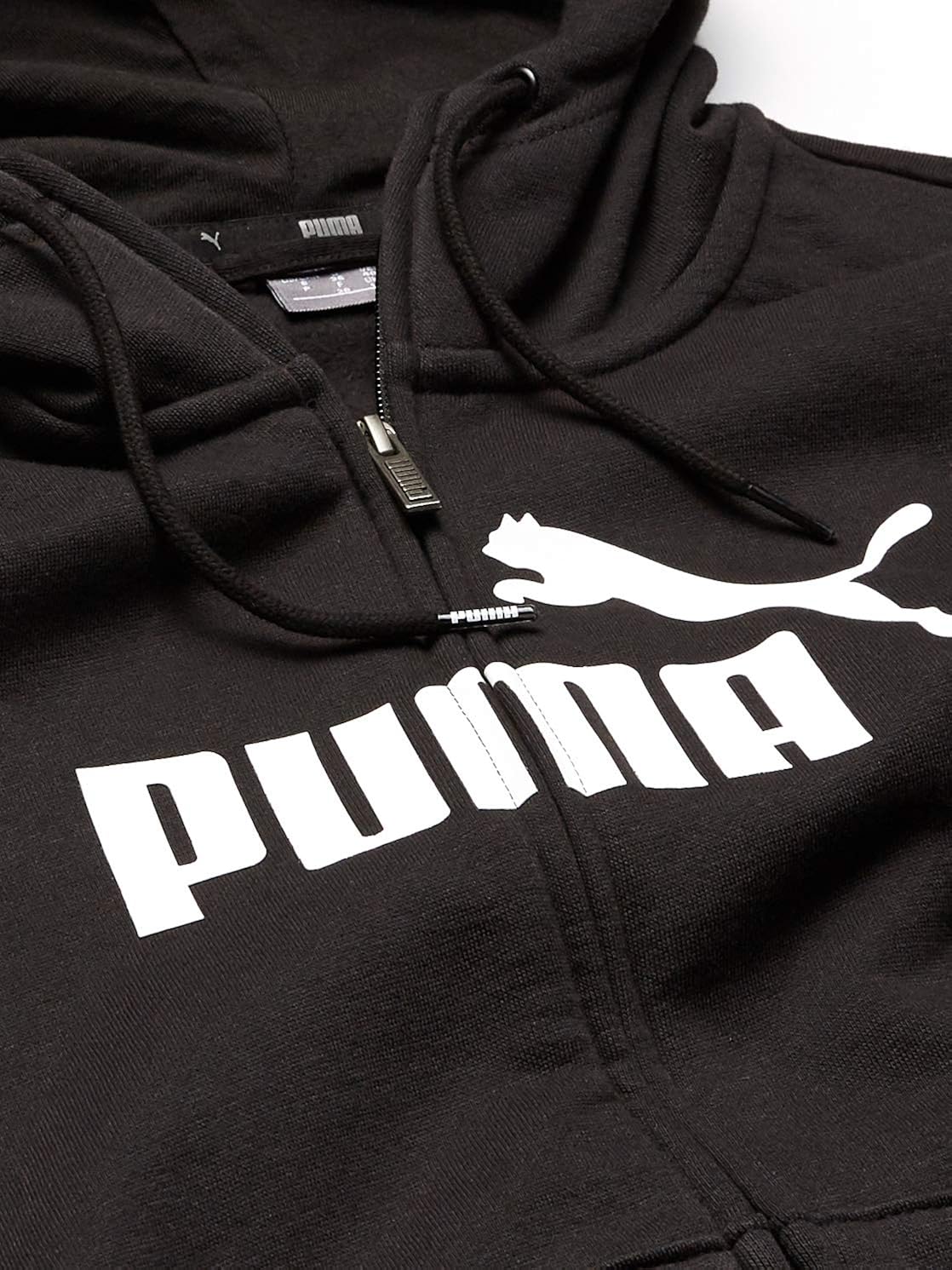 puma essential 400 down hooded jacket