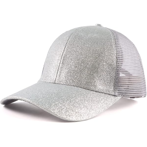 Women Men Snapback Adjustable Baseball Caps Rhinestone Shiny  display picture 2