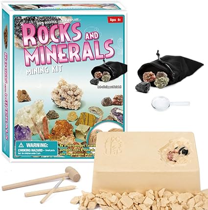 homemade geology dig kit