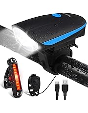 Support De Téléphone 4 En 1 Pour Vélo,éclairage Avant Avec Lumières