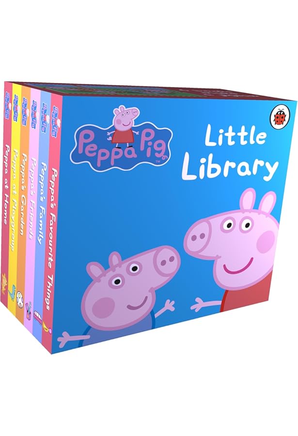 Amazon.com: Peppa Pig - My First Library Board Book Block 12-Book