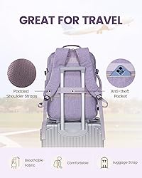 LOVEVOOK Travel Backpack for Women Men as Personal