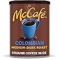 McCafe Colombian, Medium-Dark Roast Ground Coffee, 30 oz Canister