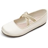 Dream Pairs Girls Ballerina Dress Shoes Mary Jane Flats