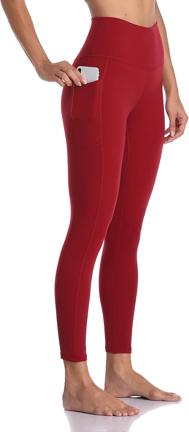 Colorfulkoala Women's High Waisted Yoga Pants 7/8 Length Leggings with Pockets at  Women’s Clothing store