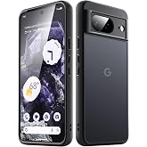 JETech Matte Case for Google Pixel 8, Obsidian | Military-Grade Protection, Frosted Matte Back, Anti-Fingerprint Finish, Shockproof Design