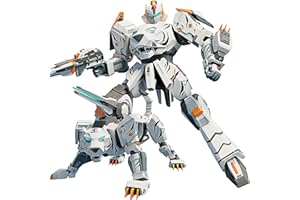 Wenbeier Animal Transforming Robot Toys 10 Inches Tiger Action Figure for Kids Deformation Assembly Robot for Boys & Girls Ages 6 7 8 9 10