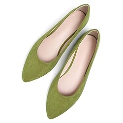 ChaiRong Zhou Flats for Women Comfortable Slip on