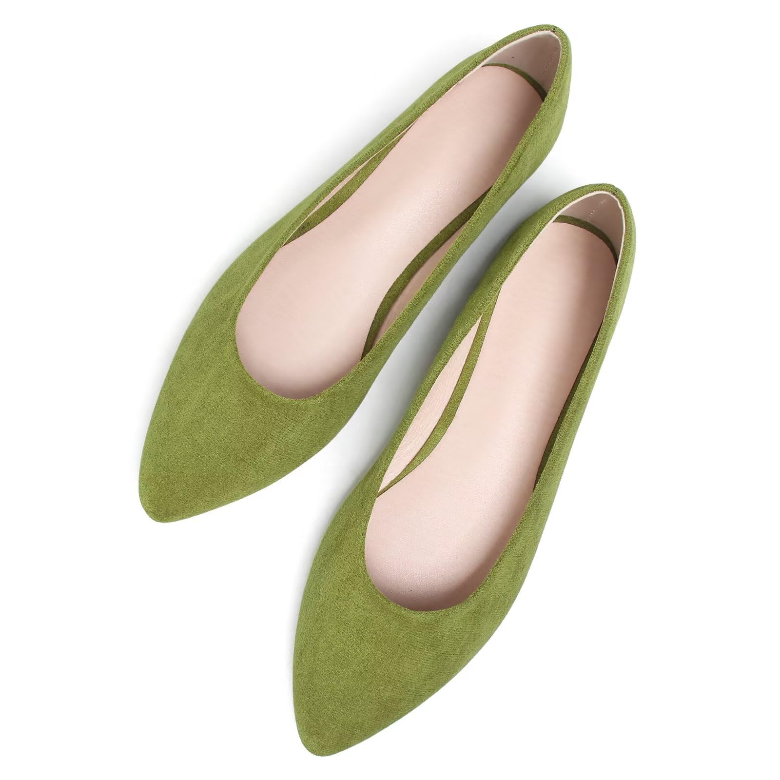 ChaiRong Zhou Flats for Women Comfortable Slip on