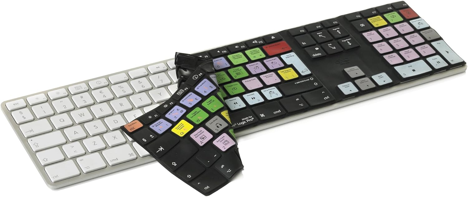 Xskn Logic Studio Overlay for Mac Extended Keyboard Amazon.co.uk