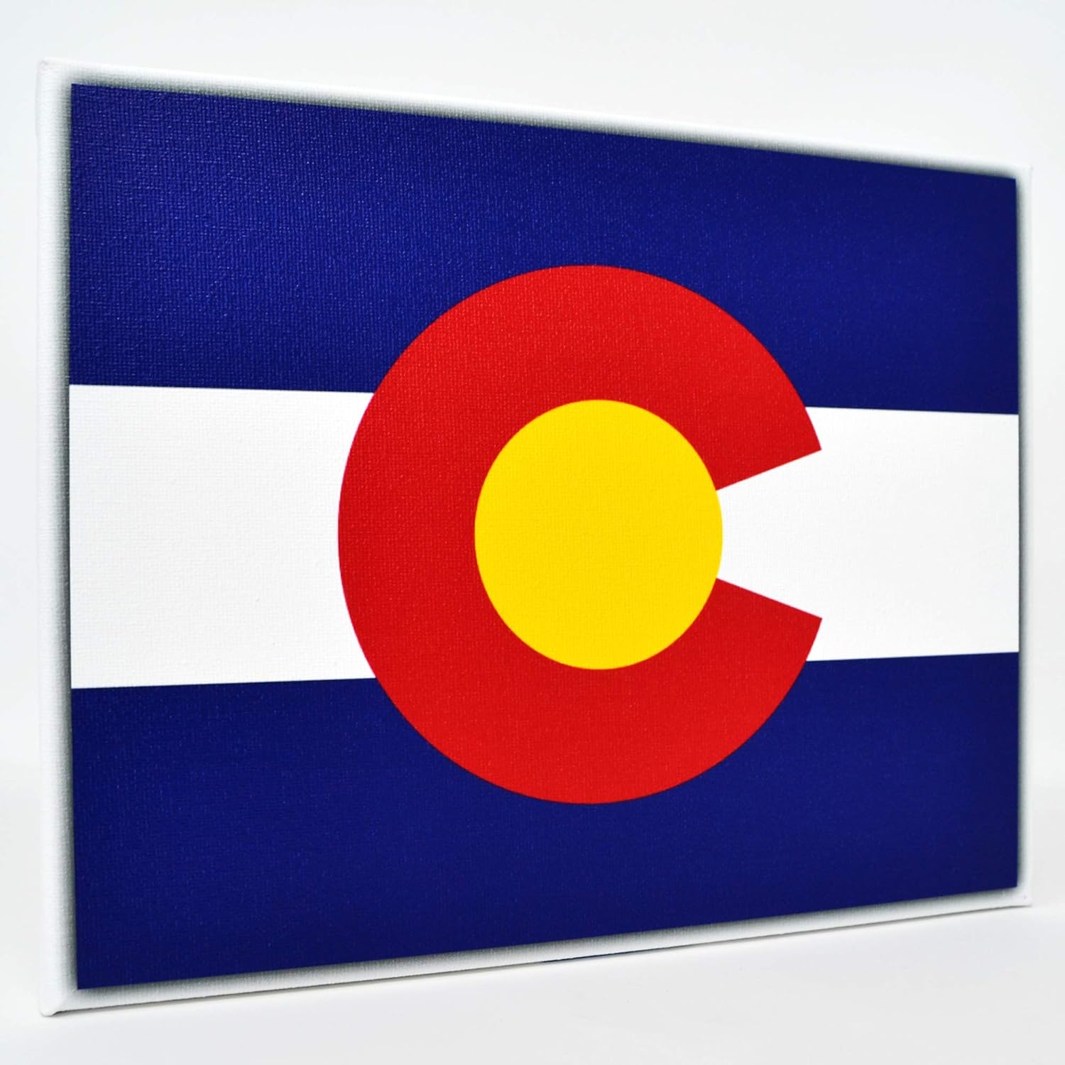 Colorado Flag Wall Decor 8x10 Decorative CO Canvas Wall Art Prints Ready To Hang