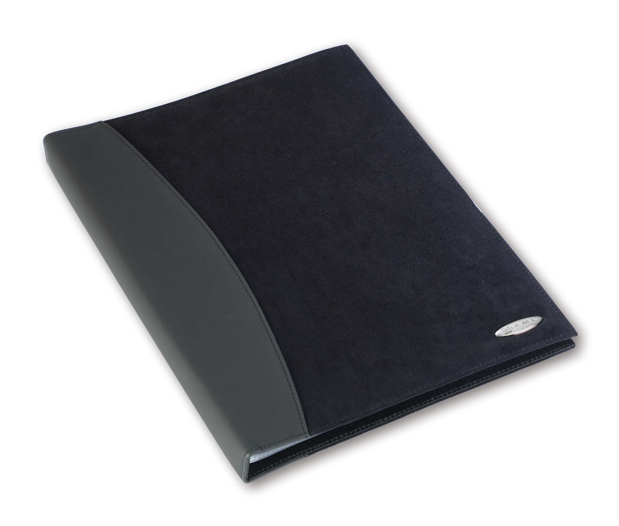 Rexel Soft Touch Display Book A4 Black Combo (24 Pockets)