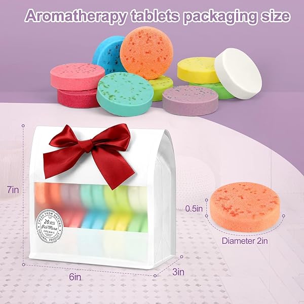 SHOWER STEAMERS, PACK OF 20 AROMATHERAPY SHOWER BOMBS, 10 SCENTS VAPORIZING SPA SHOWER WITH ESSENTIAL OILS, GREAT GIFT FOR BIRTHDAY, VALENTINE’S DAY