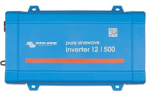 Victron Energy 500VA 12-Volt 120V AC Pure Sine Wave Inverter, NEMA 5-15R