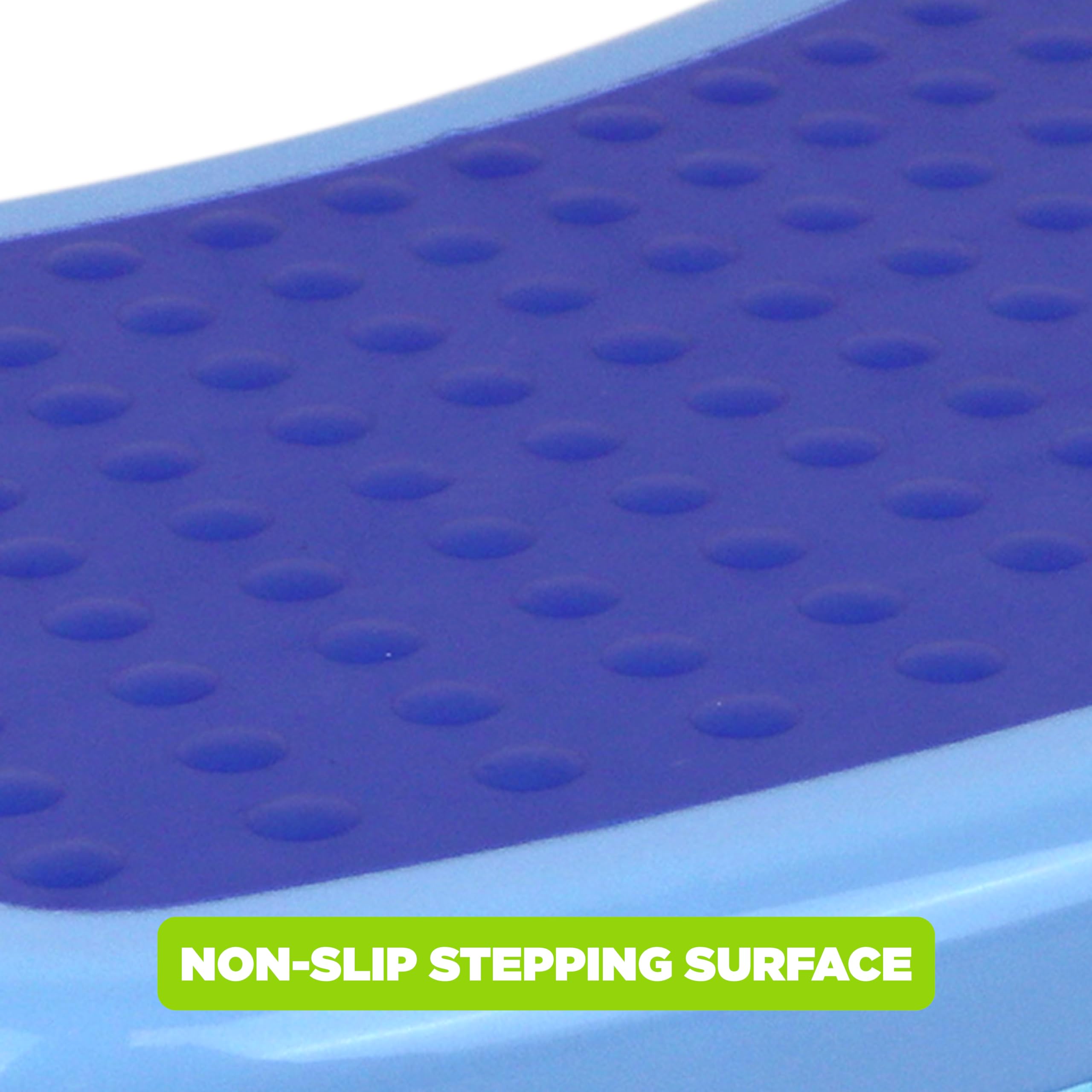 Bluey Potty Training Set, 2 pieces combine soft potty seat and a non-slip step stool, for toddlers and kids, potty training with fun Bluey characters.