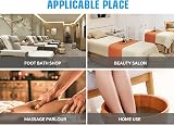GNAUMORE Foot Spa Gift Set Jelly Pedicure Pack Rose Foot Soak Salts for Dry Skin view 7
