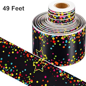 Amazon Com 49 Feet Bulletin Board Borders School Themed