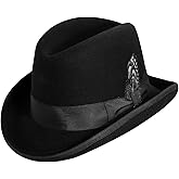 Epoch hats company Classico Men's Wool Felt Homburg Hat