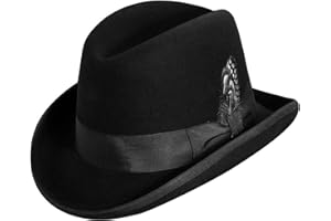 Epoch hats company Classico Men's Wool Felt Homburg Hat