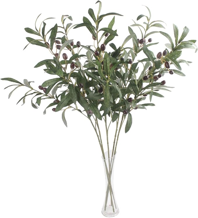 JAROWN Artificial Olive Branch Stems 5pcs 28 Inches Amazon.ca Home