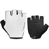INBIKE Cycling Gloves - Shock-Absorbing, Breathable, Anti-Slip Fingerless Road Bike Gloves for Men & Women