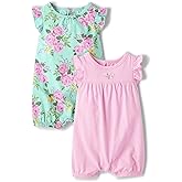 The Children's Place baby-girls And Toddler Everyday Summer Rompers