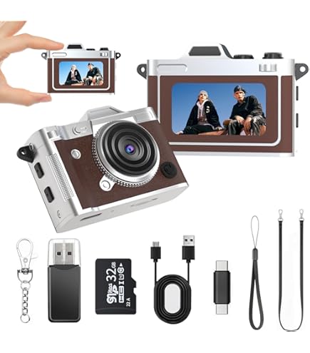 Amazon.com: Mini Digital Camera Keychain with 1.47 in LCD Screen