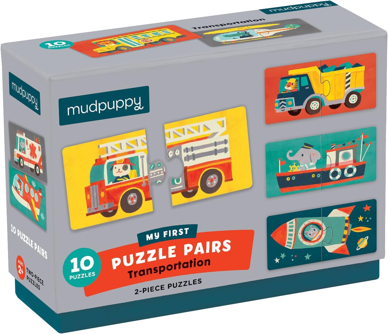 Mudpuppy French English My First Puzzle Pairs Puzzle Piece Puzzles Toys Games Agtcorp Com