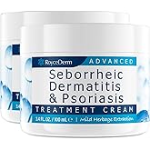 Roycederm Seborrheic Dermatitis Cream, Scalp Relief for Psoriasis, Folliculitis, Dry Scalp, Dandruff, Anti-Itch Cream for Soo