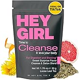 Detox Tea for Bloated Belly & Digestion | Loose Leaf Herbal Tea | Body and Colon Cleanse with Milk Thistle, Burdock Root, Senna Leaf | Digestive & Flat Tummy Tea | Natural Laxative