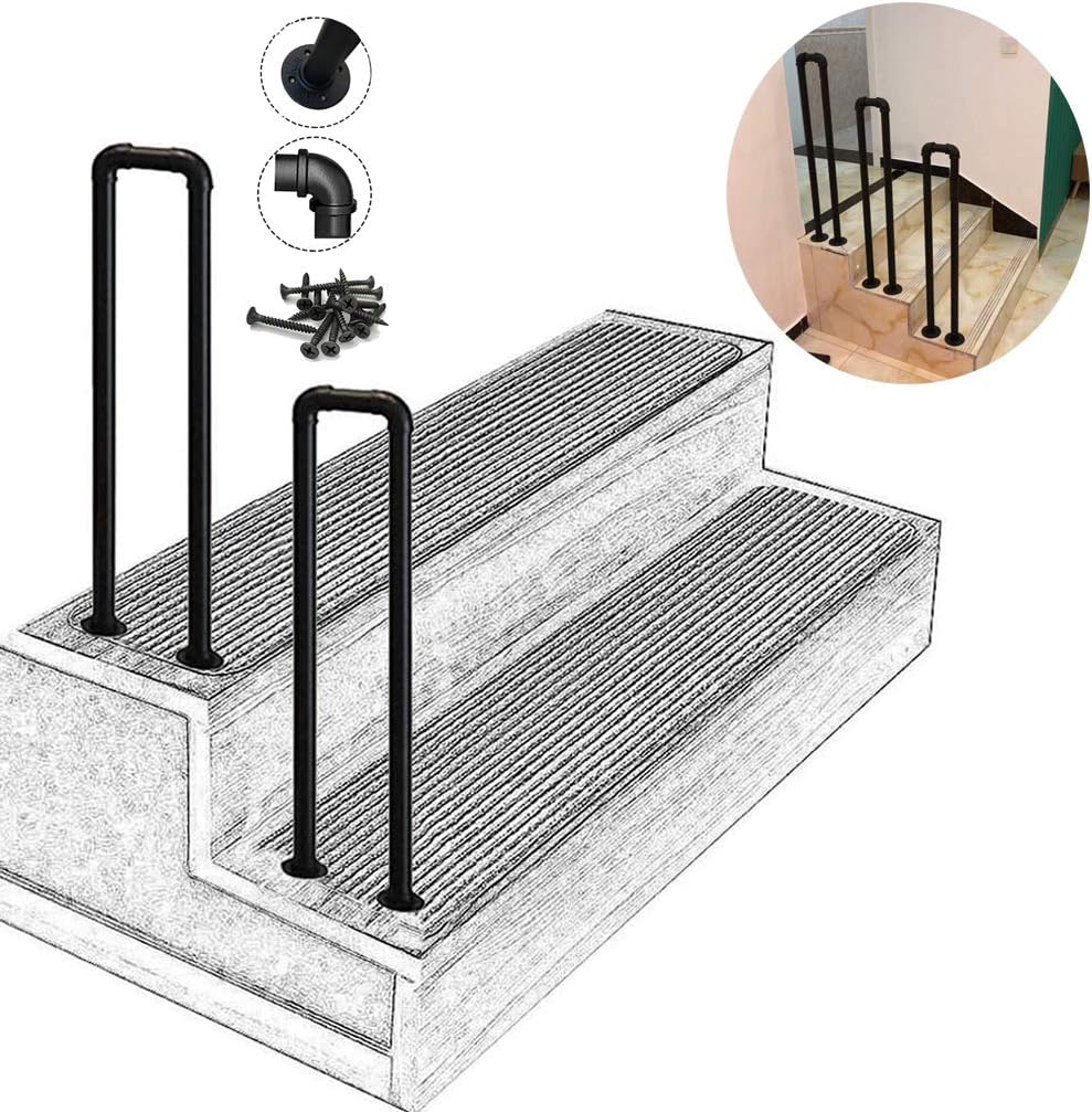 Handrails Stairs Door Steps Railings for Elderly Garden Hand Rails