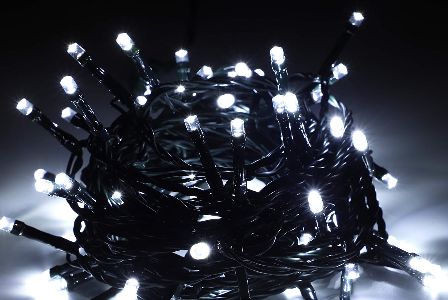Christmas Concepts® 80 Static LED String Lights 12M (39ft) Energy Efficient A++ - Christmas Lights - Indoor/Outdoor Lighting (White) - Image 5