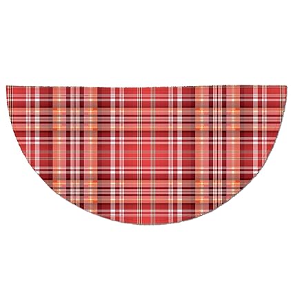 Amazon Com Half Round Door Mat Entrance Rug Floor Mats Checkered