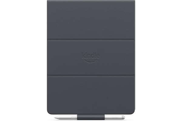 Amazon Kindle Scribe Folio Cover with Magnetic Attach, Designed with Sustainability in Mind, Functional & Protective Case - Plant-Based Leather