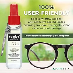 OPTIPAK Sparkle Anti-Reflective Safe Lens Cleaner