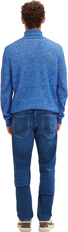 Josh Regular Slim Vaqueros para Hombre, 10119 Used Mid Stone Blue Denim, 36W x 32L
