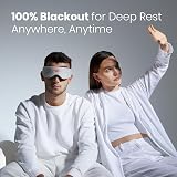 Manta Sleep Mask 100% Light Blocking Adjustable Eye Cups Blackout view 3