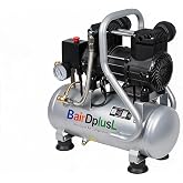 BairDplusL 3.2 Gallon Ultra Quiet Air Compressor, MAX 115PSI,70dB,110V/60Hz | 1.5HP,8.75CFM,Oil-Free,Portable Air Compressor,with Wheels，Auto Repair, Carpentry Decoration,&lrm;Tire Inflation, Spraying