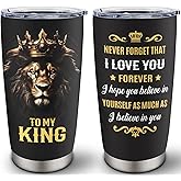 Louasedh Husband Christmas Gift, Boyfriend Gifts, Husband Gifts from Wife, Wedding Anniversary, Birthday, Valentines Day Gift for Him 20oz Tumbler