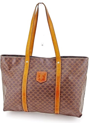 Amazon セリーヌ Celine トートバッグ トート ショルダーバッグ レディース メンズ 可 マカダム 中古 S709 シューズ バッグ