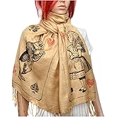 Alice's Adventures in Wonderland by Lewis Carroll Scarf