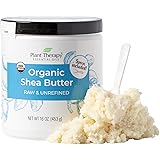 Plant Therapy Organic African Shea Butter Raw, Unrefined USDA Certified 16 oz Jar For Body, Face & Hair 100% Pure, Natural Mo