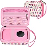 Labels Printer Case Compatible with COLORWING D30 Bluetooth Wireless Portable Labeling Printer Also for Phomemo D30 D35 for Memoking Mini Thermal Printing Sticker Storage Holder