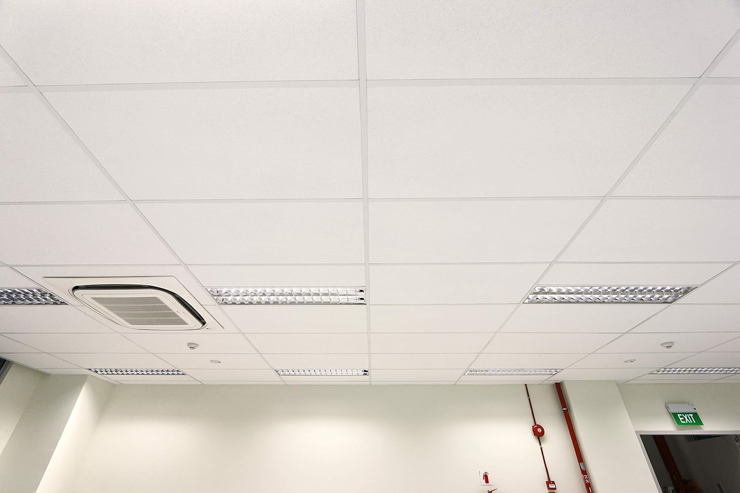 Rockfon 201 Ceiling Tiles, 2' Wide by 4' Long by 1/2" Thick, White