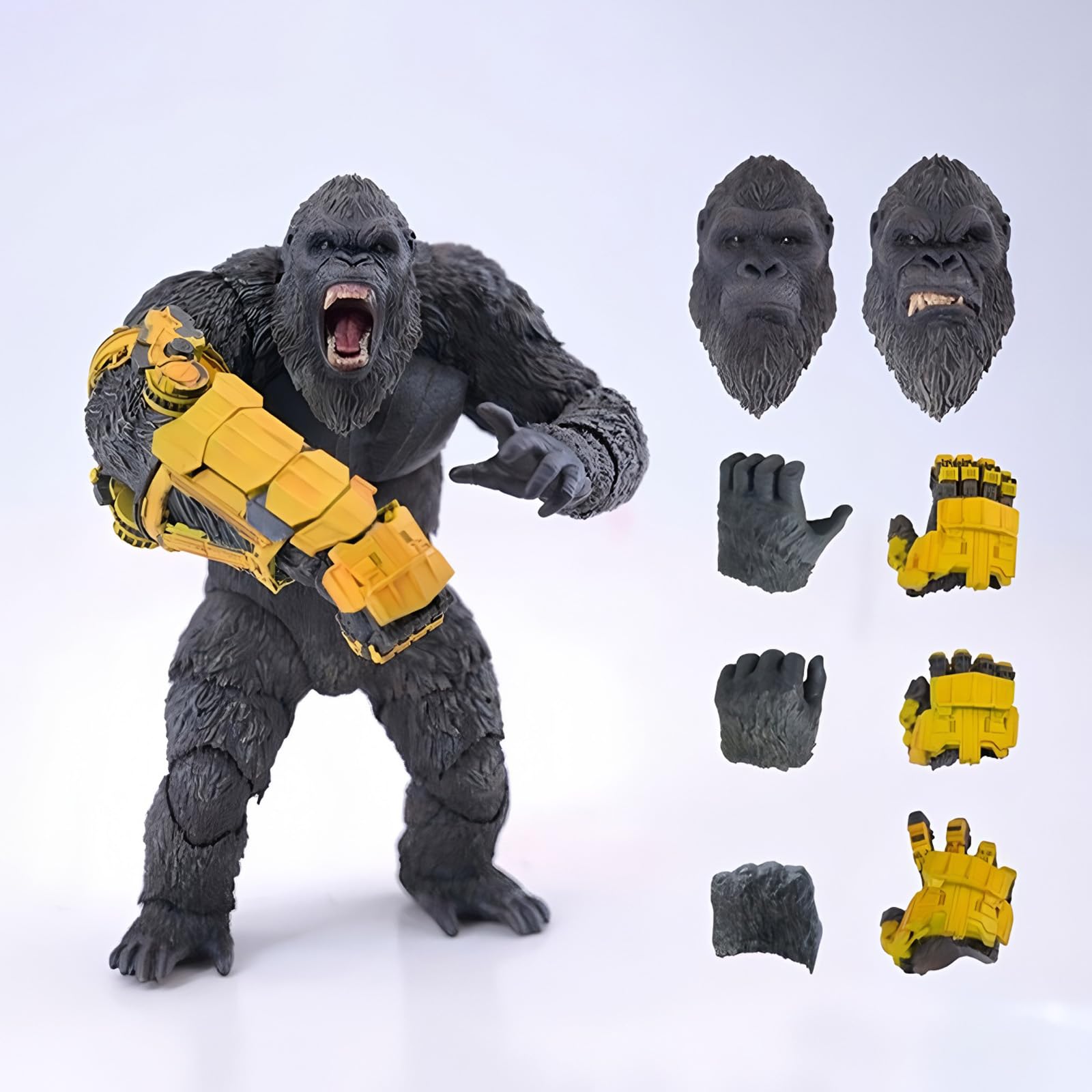 Photo 1 of Pipigirl Hiya King of Monsters Movie Monster Series Action Figure, 6Inch King Kong Exquisite Dolls, Collectible Model Decoration