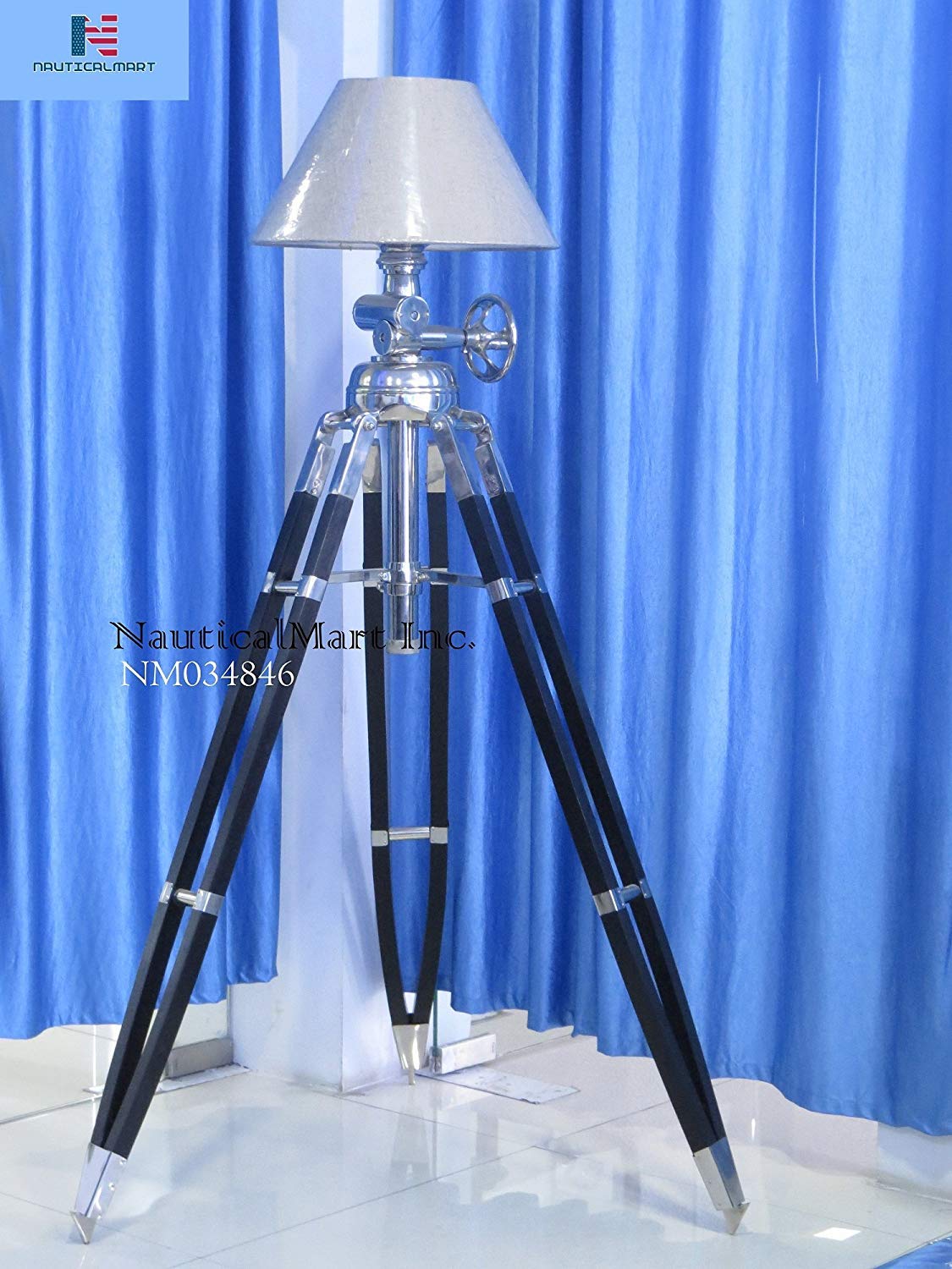 marine tripod floor lamp