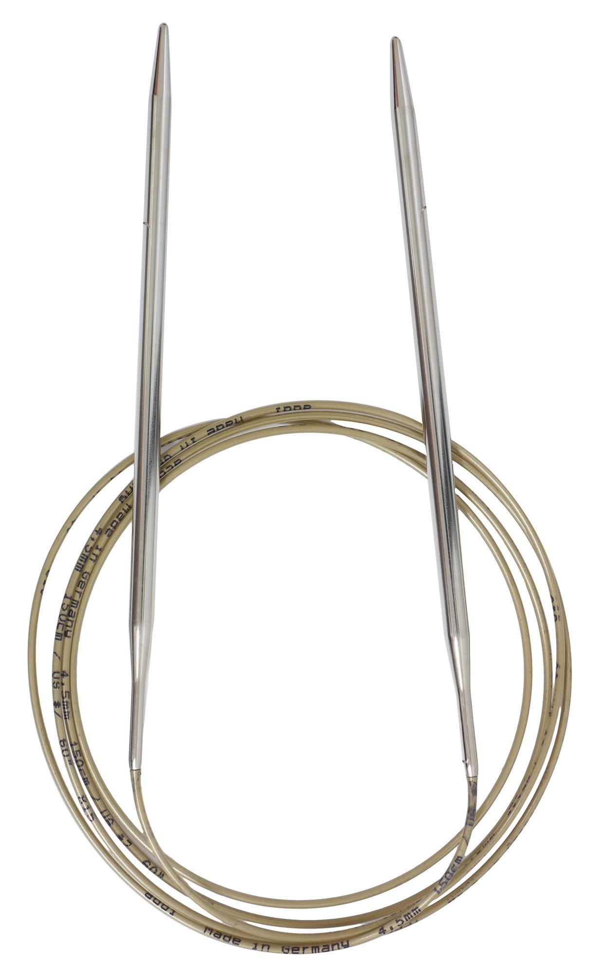 addi Classic Basic Circular Knitting Needle 150cm 4.50mm