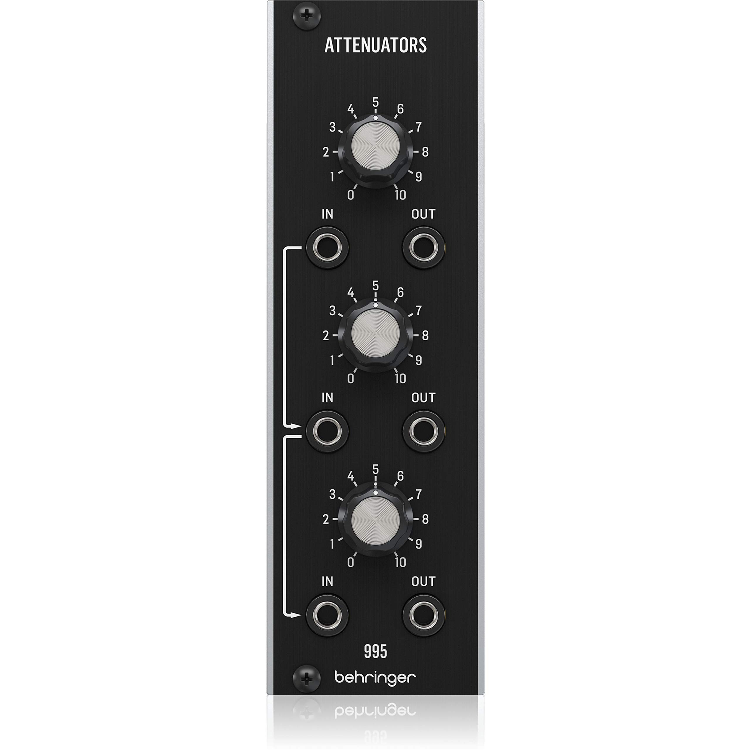 Behringer 995 ATTENUATORS Legendary Analog Attenuator Module for Eurorack